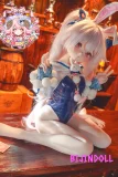 CroissantDoll(羊角社) 拉菲 手描きメイク #B02 141cm  ビニール製ヘッド 可愛い 二次元 アニメ系 ラブドール