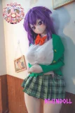 CroissantDoll(羊角社) 千鶴 手描きメイク #B08 155cmM 爆乳 ビニール製ヘッド 制服 アニメ コスプレ ラブドール