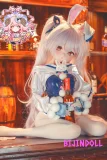 CroissantDoll(羊角社) 拉菲 手描きメイク #B02 141cm  ビニール製ヘッド 可愛い 二次元 アニメ系 ラブドール