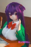 CroissantDoll(羊角社) 千鶴 手描きメイク #B08 155cmM 爆乳 ビニール製ヘッド 制服 アニメ コスプレ ラブドール