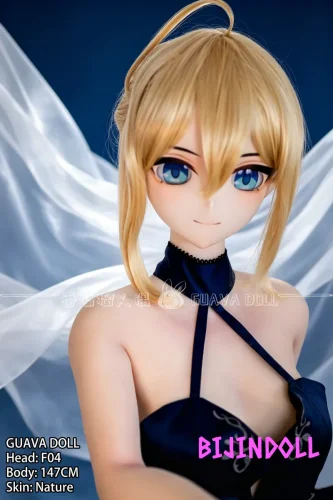 GUAVADOLL #F04 147cm Cカップ PVCヘッド アニメ系 等身大 コスプレ ブロンド エレガント ラブドール