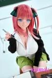BCDOLL 中野二乃(Nakano Nino) #O05Aヘッド 155cm Jカップ シリコン製 制服 可愛い アニメ系 巨乳 美少女 新品 ラブドール