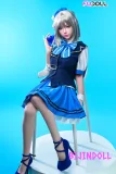 FUDOLL 千夏 152cm Fカップ シリコン製 リアルな肌質感付き 顎機能付き 美少女 制服 可愛い ラブドール