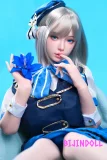 FUDOLL 千夏 152cm Fカップ シリコン製 リアルな肌質感付き 顎機能付き 美少女 制服 可愛い ラブドール