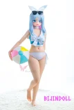 Butterfly Doll 132cm Aカップ S-TPE製 アロナ&プラナ ぷにゅっ 妊娠腹 アニメラブドール かわいい ダッチワイフ