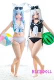 Butterfly Doll 132cm Aカップ S-TPE製 アロナ&プラナ ぷにゅっ 妊娠腹 アニメラブドール かわいい ダッチワイフ