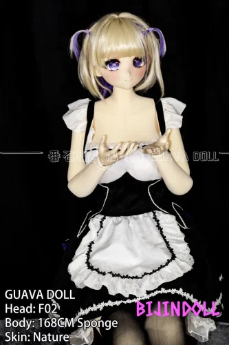 GUAVADOLL #F02 168cm Gカップ ビニール製ヘッド+スポンジ製ボディ アニメ系 可愛い 軽量化7.5kg 新品 ラブドール