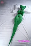 Dolls Castle Snake 160cm シリコン製 シームレス ヘッドとボディ一体型 グリーン肌 スネークラブドール