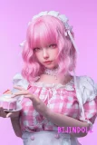 FUDOLL 忆夏 152cm Fカップ フルシリコン リアルな肌質感付き 顎機能付き 美少女 可愛い 巨乳 ラブドール