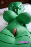Dolls Castle Snake 160cm シリコン製 シームレス ヘッドとボディ一体型 グリーン肌 スネークラブドール