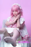 FUDOLL 忆夏 152cm Fカップ フルシリコン リアルな肌質感付き 顎機能付き 美少女 可愛い 巨乳 ラブドール