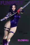 Funwest Chloe #035SJ 159cm Fカップ シリコン製 顎機能付き コスプレ系 エロ 等身大 ラブドール