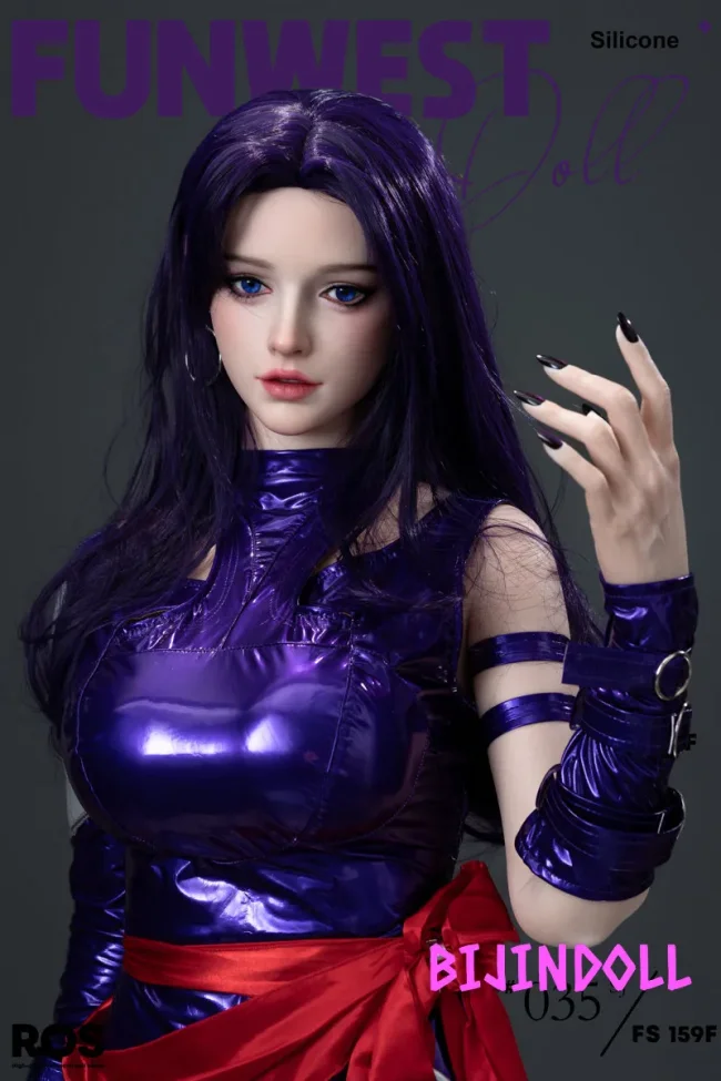 Funwest Chloe #035SJ 159cm Fカップ シリコン製 顎機能付き コスプレ系 エロ 等身大 ラブドール