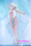 FUDOLL 小妖 166cm Eカップ シリコン製 リアルな肌質感付き 顎機能付き 巨乳 エルフ耳 ラブドール