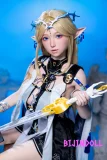 AITIA Doll 梨绘奈(LiHuiNai) 2.2CFシリーズ 2号メイク 149cm シリコン製 顎機能付き エルフ耳 コスプレ系 ラブドール
