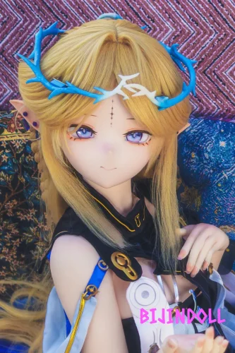 CroissantDoll(羊角社) 卡提西婭 155cm-Plus ビニール製ヘッド 手描きメイク コスプレ系 ゲームキャラクター エルフ耳 ラブドール