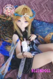 CroissantDoll(羊角社) 卡提西婭 155cm-Plus ビニール製ヘッド 手描きメイク コスプレ系 ゲームキャラクター エルフ耳 ラブドール
