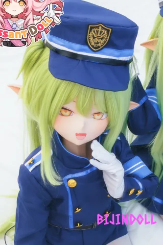 CroissantDoll(羊角社) 鉄道双子(光）141cm ビニール製ヘッド 手描きメイク コスプレ系 エルフ耳 アニメ 制服 可愛い ラブドール