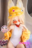 CroissantDoll(羊角社) セイア 141cm ビニール製ヘッド 手描きメイク アニメ系 コスプレ かわいい 二次元 ラブドール