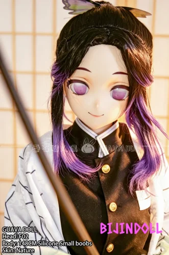 GUAVADOLL 胡蝶しのぶ #F02 148cm 小胸 PVCヘッド+シリコン製ボディ コスプレ系 二次元 アニメ ラブドール