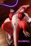 Dolls Castle Drakaina 125cm フルシリコン レッド肌 ダーク アニメ 人外系 フィギュア ラブドール