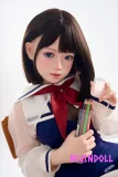 Jiusheng Doll Karin #130-Bヘッド 125cm Cカップ フルシリコン リアルな肌質感付き 軽量化 可愛い 美少女 制服 ラブドール