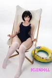Jiusheng Doll Sana #129-Bヘッド 125cm Cカップ シリコン製 リアルな肌質感付き 軽量化 美少女 水着 清楚 ラブドール
