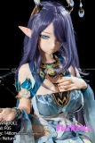GUAVADOLL #F05 148cm 大胸 ビニール製ヘッド+シリコンボディ コスプレ系 アニメ エルフ耳 ラブドール