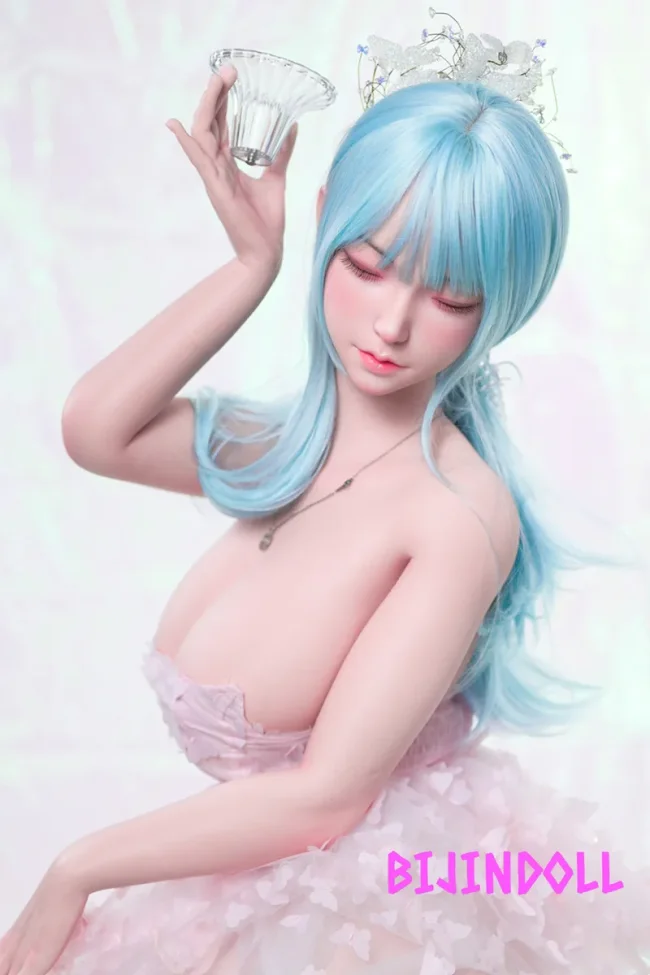 FUDOLL 秋影 157cm Iカップ フルシリコン リアルな肌質感付き 顎機能付き 爆乳 目を閉じて ラブドール