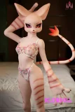 Dolls Castle Cream Mouse #SZ17ヘッド 160cm Bカップ シリコン製 ネズミ 動物 細身 ラブドール