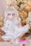KiraDols AWシリーズ #AW301ヘッド 1/3ドール 50cm 3.2kg シリコン製 フィギュア 猫娘 可愛い ラブドール
