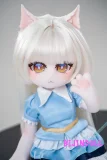 KiraDols AWシリーズ #AW301ヘッド 1/3ドール 50cm 3.2kg シリコン製 フィギュア 猫娘 かわいい ラブドール