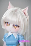 KiraDols AWシリーズ #AW301ヘッド 1/3ドール 50cm 3.2kg シリコン製 フィギュア 猫娘 かわいい ラブドール