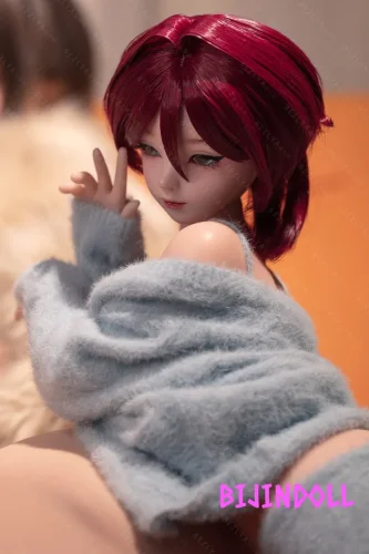 Bezlya 荔 60cm 6kg シリコン製 可愛い アニメ ミニ フィギュア ラブドール
