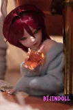 Bezlya 荔 60cm 6kg シリコン製 可愛い アニメ ミニ フィギュア ラブドール