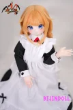 MOZUDOLL 夜夜(Yenni) SRシリーズ 65cm 3.5kg ビニールヘッド アニメ 可愛い メイド ラブドール