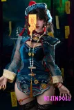 Funwest Mira #064SJヘッド 159cm Fカップ シリコン製 リアルな肌質感付き コスプレ系 巨乳 巨尻 ラブドール