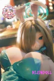 CroissantDoll(羊角社) 明日奈 155cmM ビニールヘッド 手描きメイク アニメ系 爆乳 コスプレ 巨尻 ラブドール