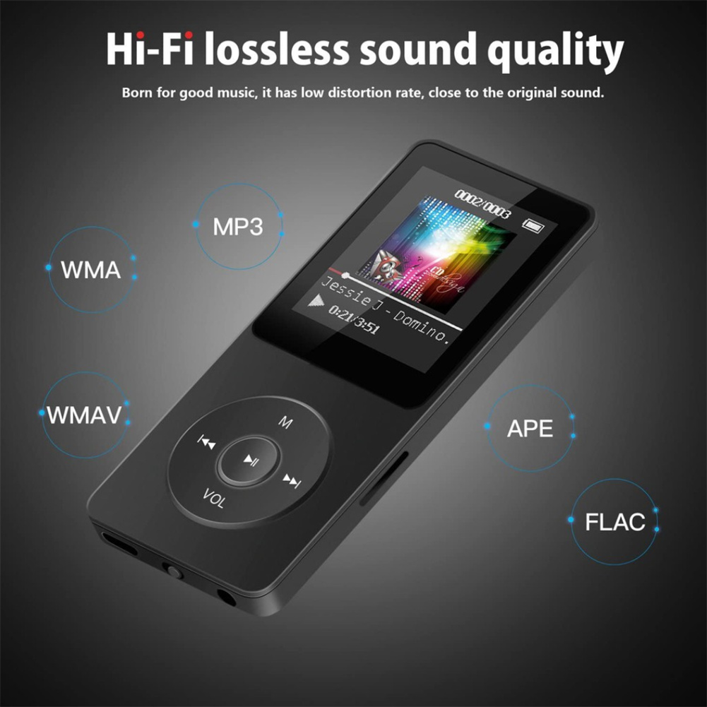 SAR 318 - مشغل موسيقى MP3 رفيع للغاية بتقنية البلوتوث مقاس 1.8 بوصة بدون  فقدان بيانات Mp4 ووكمان اشتر الآن بطاقة ذاكرة 32 جيجابايت مجانية -  www.flyzg.com