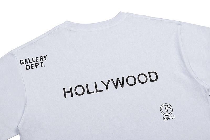 [buy more save more] wash vintage style heavy tee hollow g