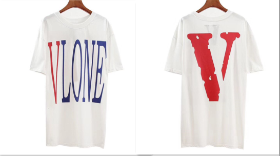 [buy more save more] 1:1 version vlone big logo tee 4 colors