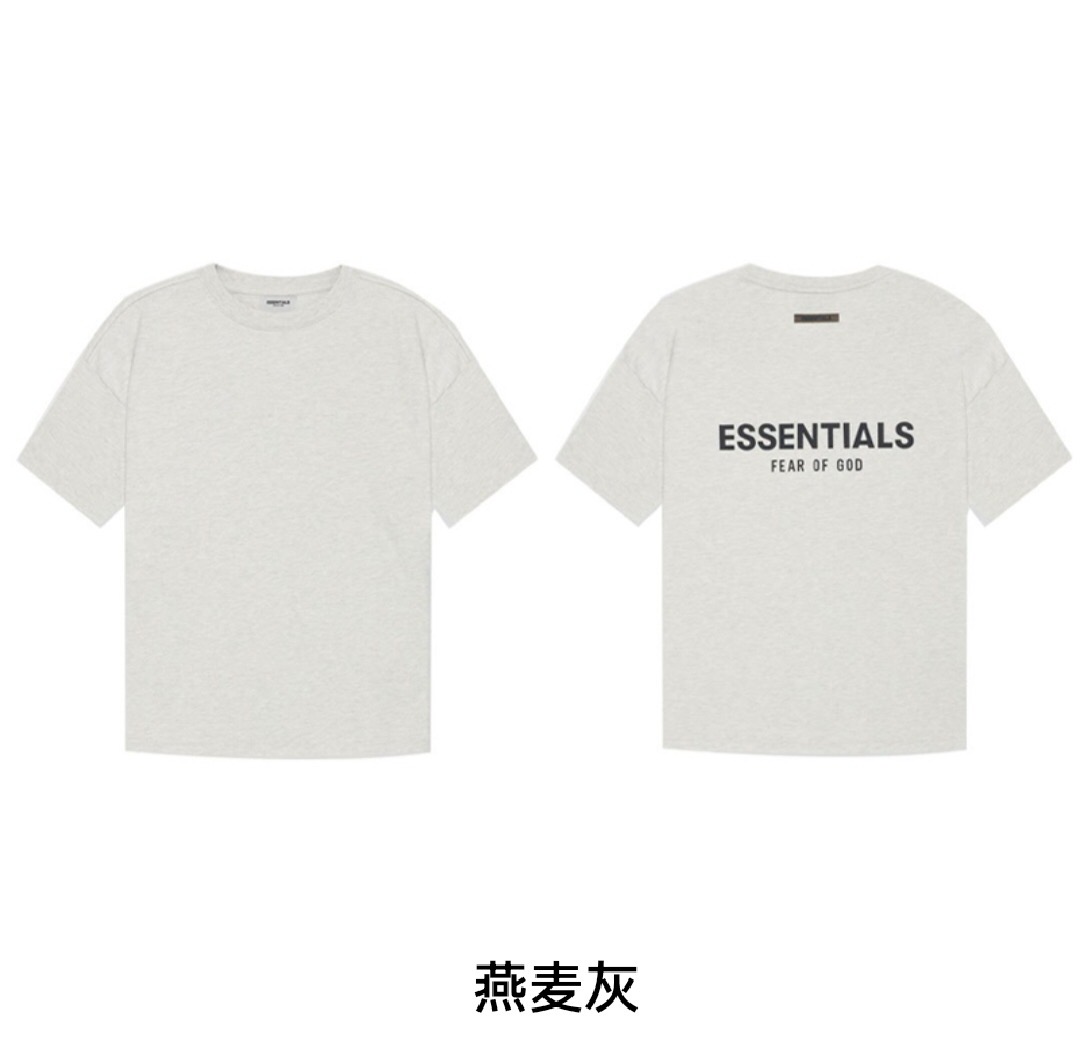 [buy more save more] fear of god fog essentials 2021 new arrivals tee 8 colors