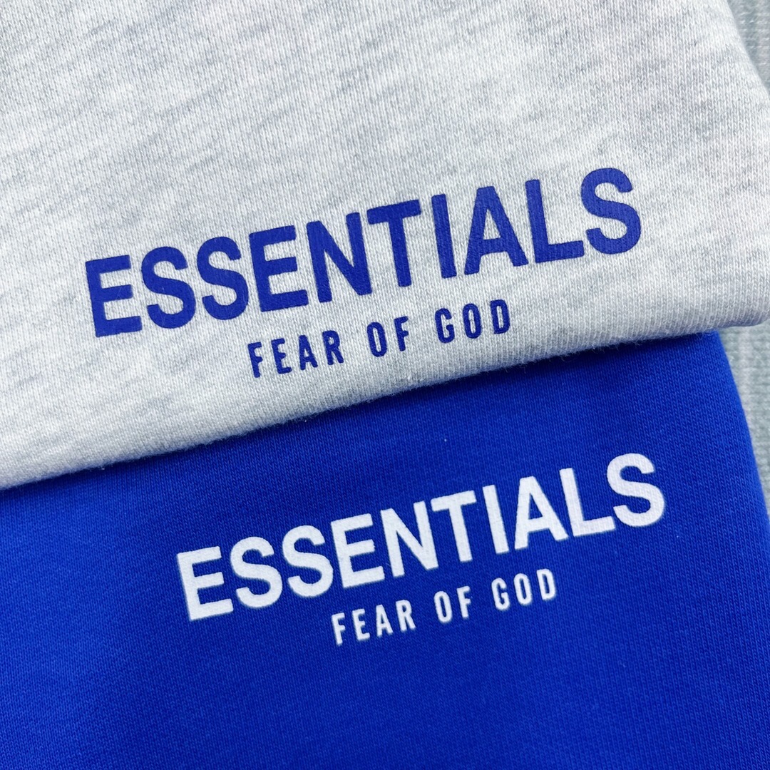 [buy more save more]1:1 quality version fear of god essentials tmc shorts blue grey