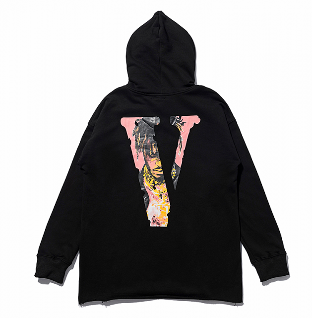 Vlone legends never die hoodie black & white