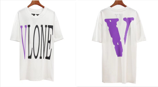 [buy more save more] 1:1 version vlone big logo tee 4 colors