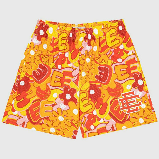 eric emanuel hawaii style logo shorts 6 colors