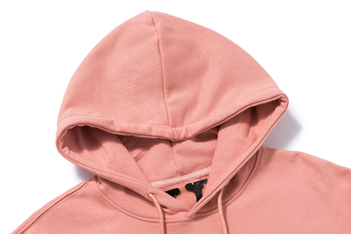 Vlone pink blue hoodie