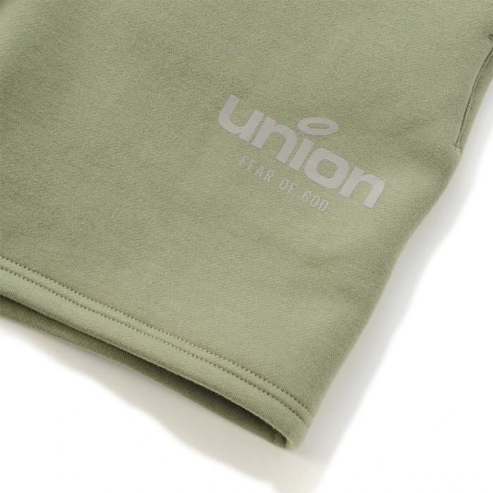 1:1 quality version Fear of God Union logo shorts