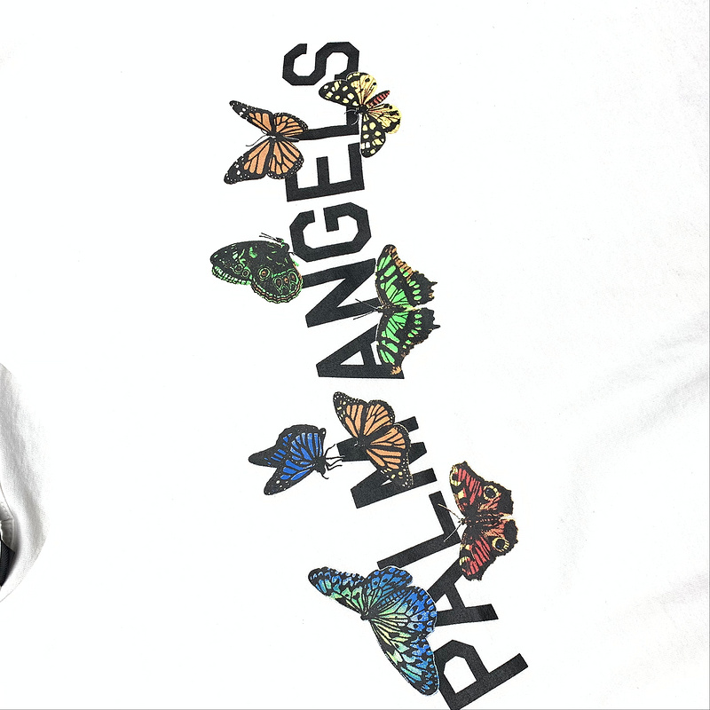 [buy more save more] palm angеls 20ss butterfly letter logo tee