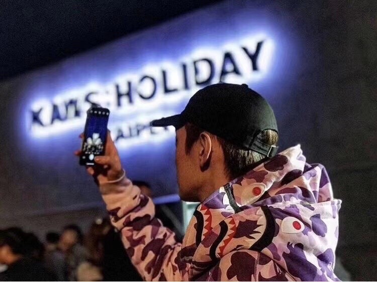 [buy more save more]1:1 quality version bape half purple and black camo shark hoodie